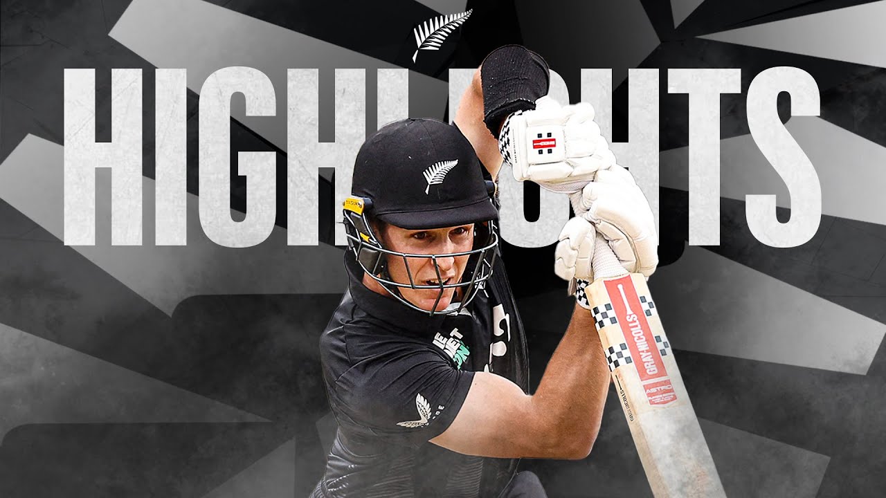 Победа в серии Hay & Sears Seal! | Лучшие моменты | BLACKCAPS против Пакистана | 2-й ODI