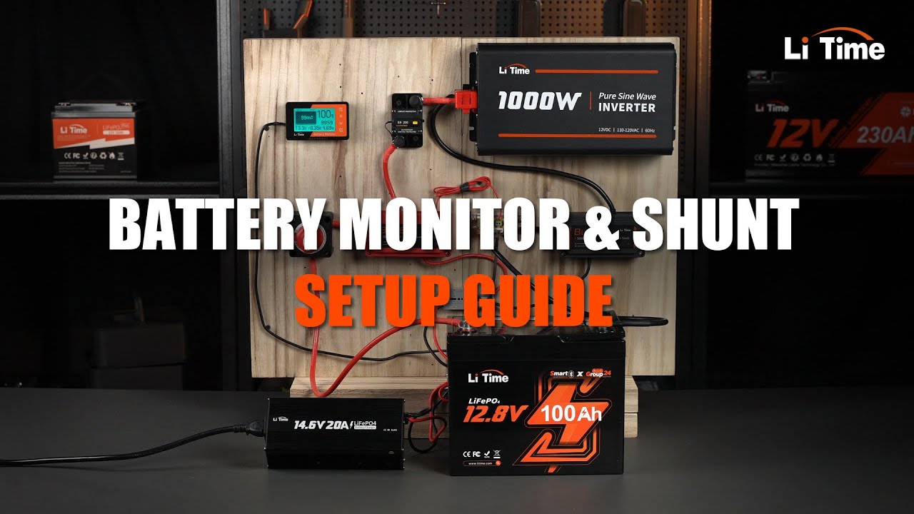 Make Your Power Visible! LiTime Monitor Installation Walkthrough