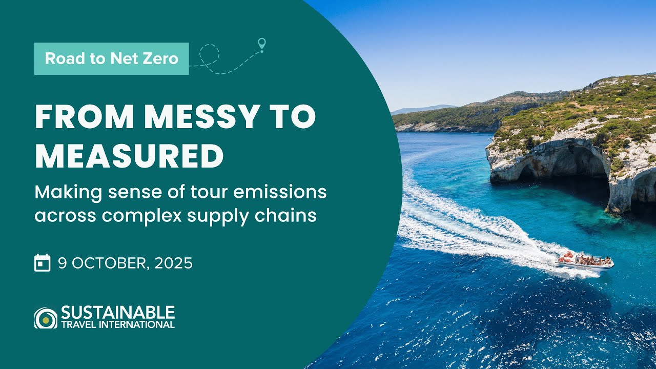 From Messy to Measured: Making Sense of Tour Emissions Across Complex Supply Chains