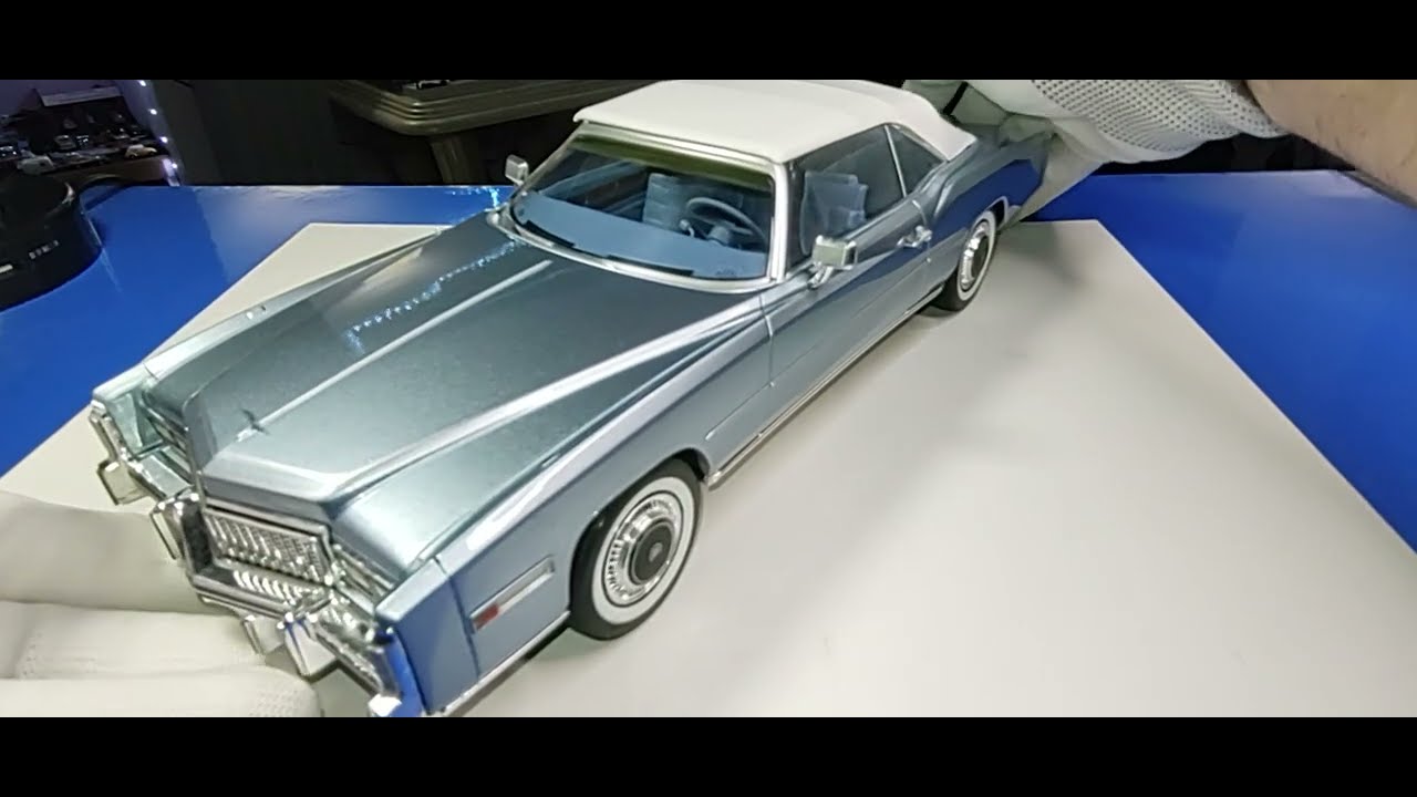 Кадиллак Эльдорадо Кабриолет 1976 года в масштабе 1/18 от Model Car Group; ФАНТАСТИЧЕСКАЯ МОДЕЛЬ!