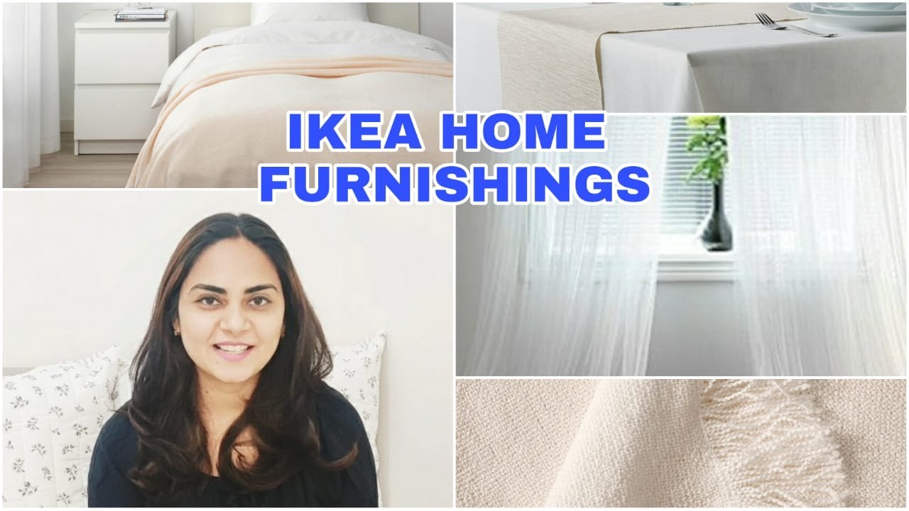 IKEA best quality home furnishings| shop with me | IKEA Mumbai  furnishings section tour