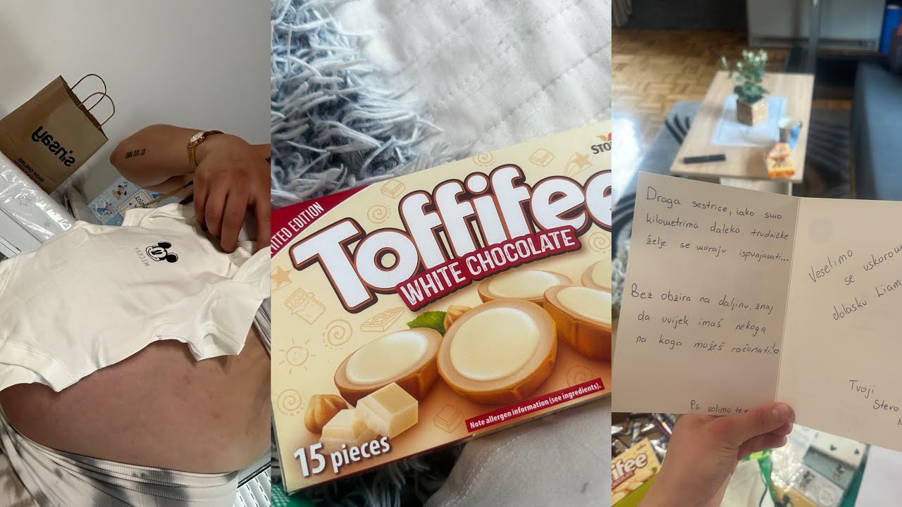 IZNENADILA ME NAJBOLJA PRIJATELJICA PAKETOM IZ IRSKE/Plakanje kao kisa🥹 + hormoni / TEMU paket