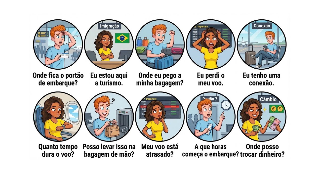 Every Portuguese Phrase You Need at the Airport Explained in 10 Minutes