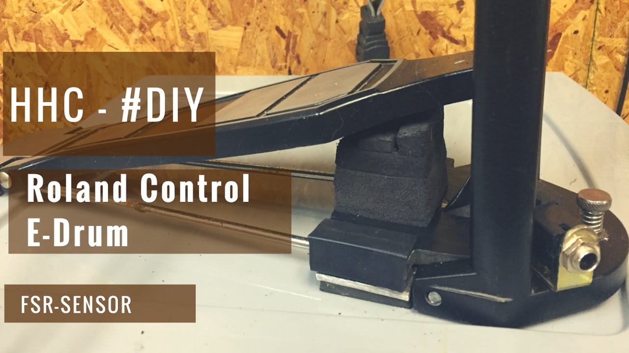 DIY HI HAT Controller Roland E-Drum  Fsr