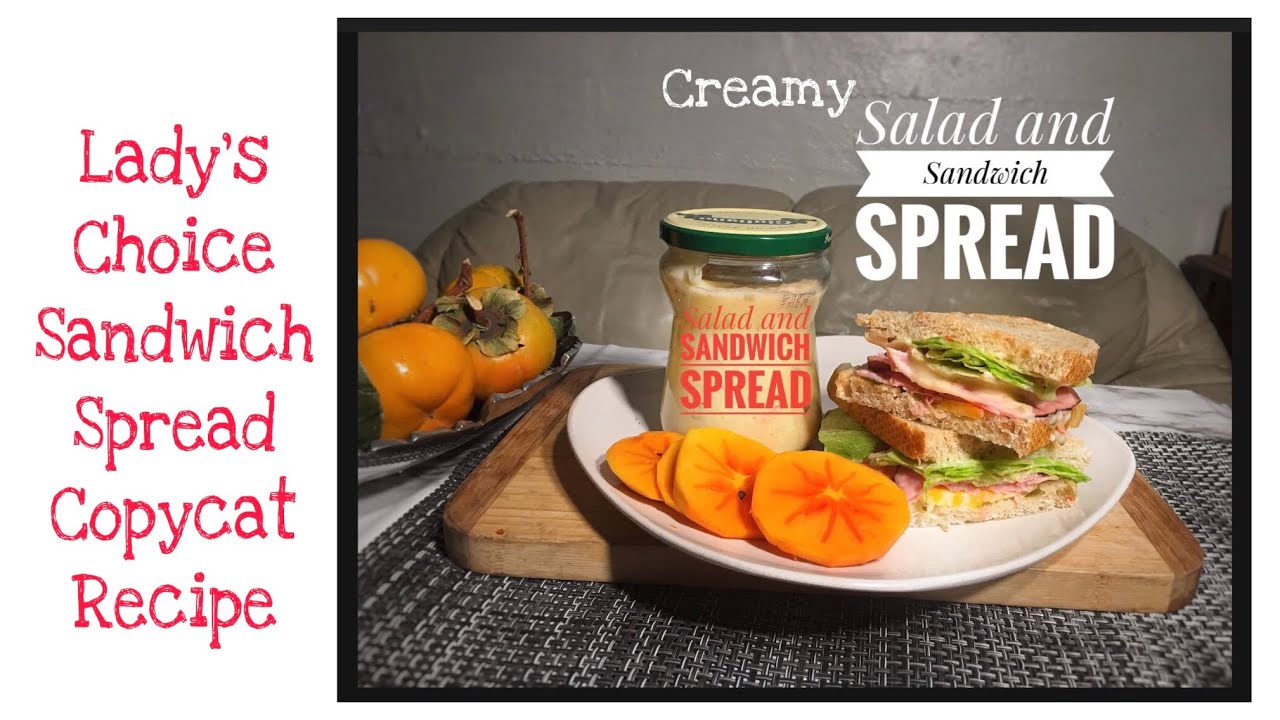 Quick N Easy Tasty Sandwich  Spread &Salad  Dressing/ Lady’s Choice Sandwich Spread Copycat Recipe