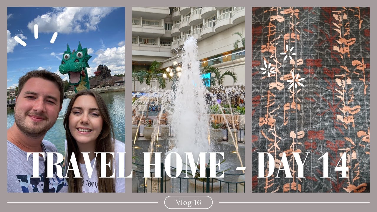 WALT DISNEY WORLD VLOG | TRAVEL HOME DAY | MORNING AT DISNEY SPRINGS | MCO - MAN | VIRGIN ATLANTIC