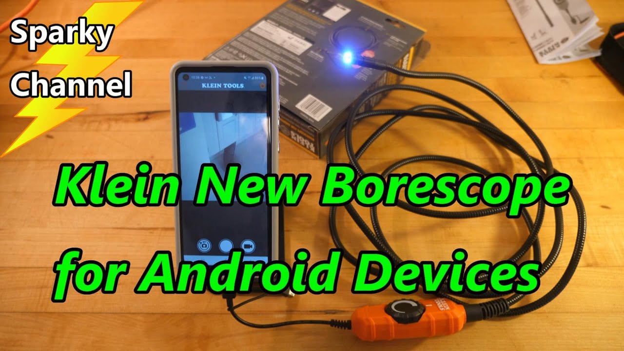 Klein Borescope ET16 for Android Devices Review and Demonstration