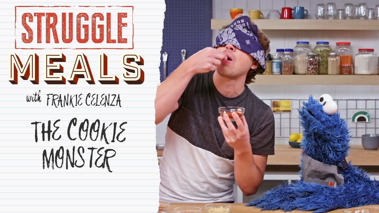 Cookie Monster Puts Chef Frankie's Taste Buds to the Test | Struggle Meals