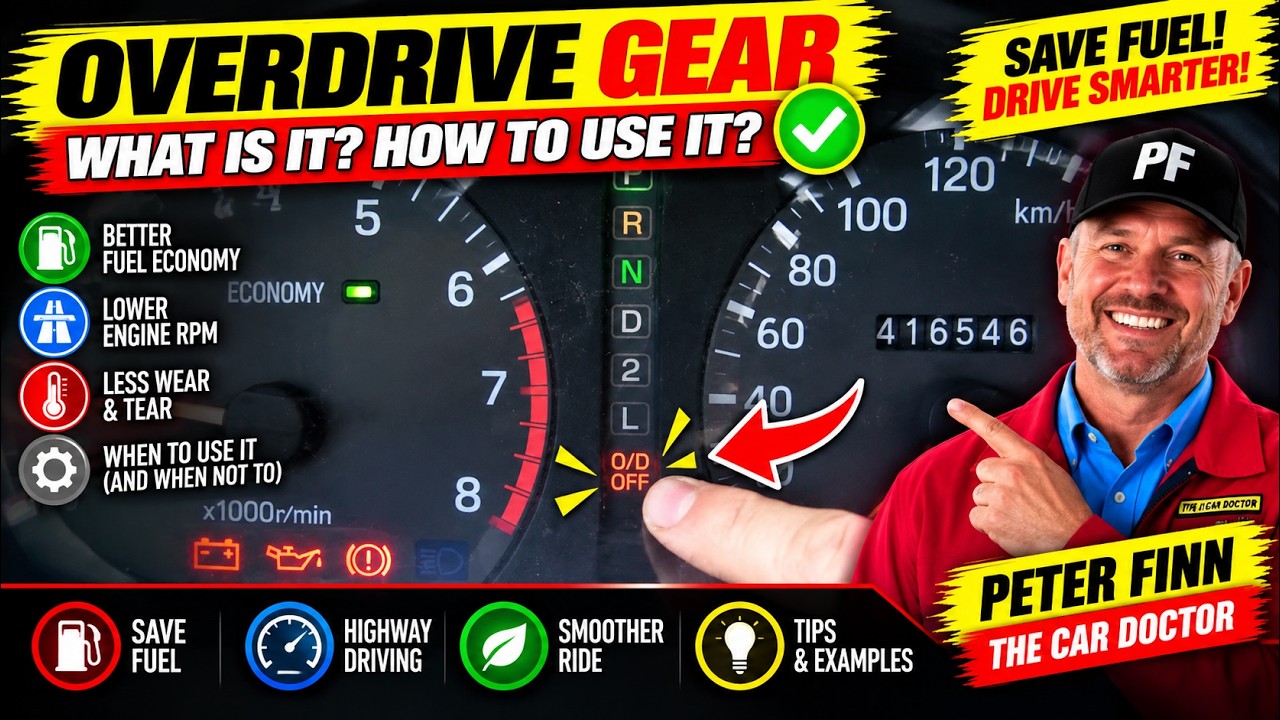 What is overdrive gear and how to use it info