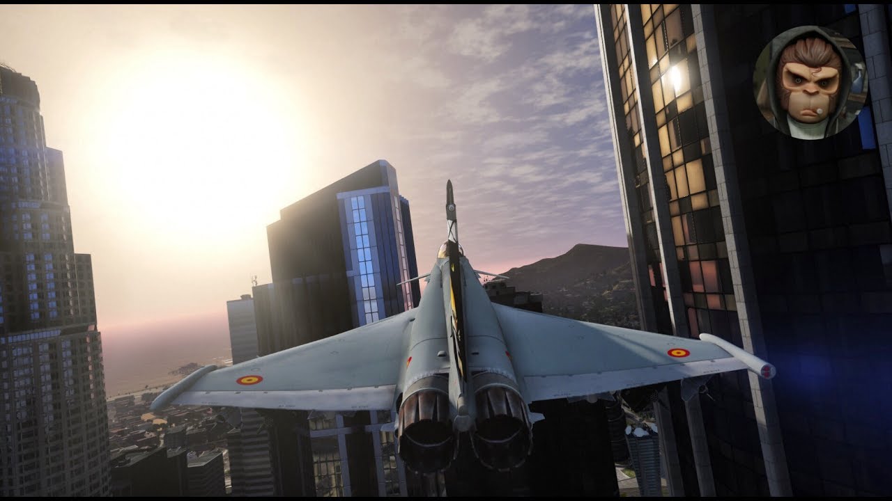 ► GTA 6 Graphics -  Fighter Jet Gameplay!  ✪ M.V.G.A. - 2017 Realistic Graphics MOD 60FPS