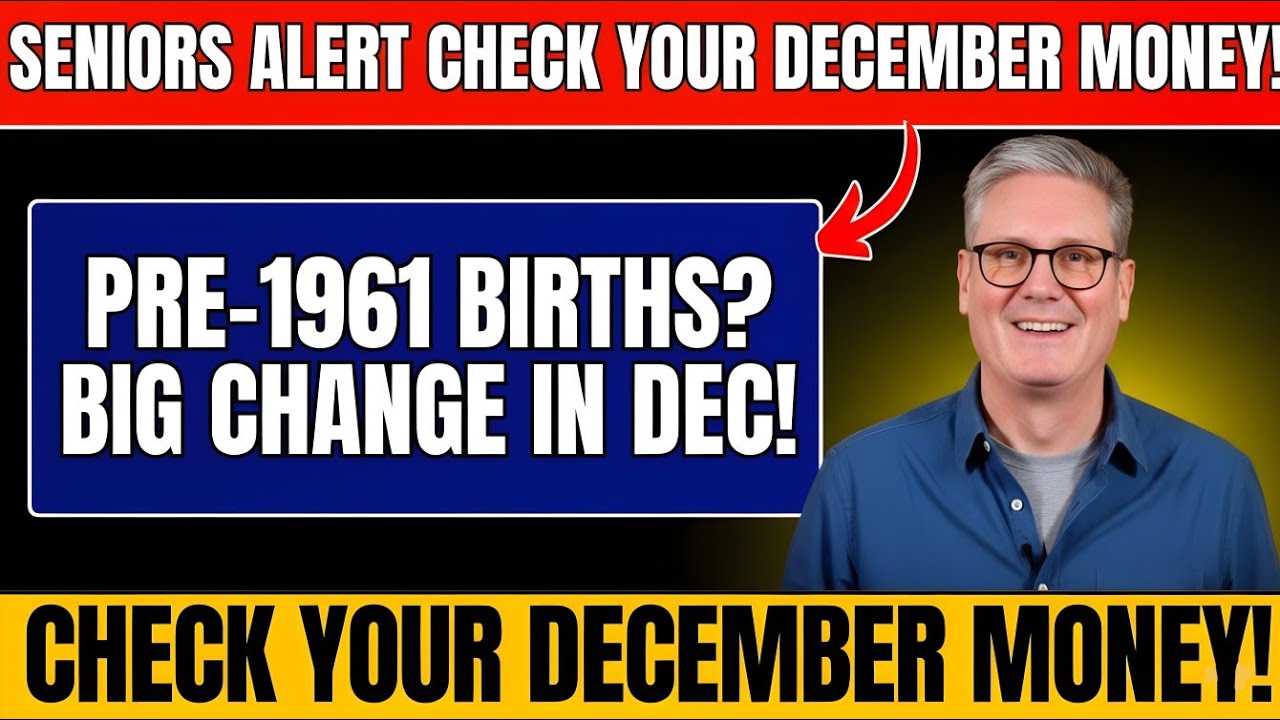&ldquo;UK Seniors Update: New DWP Pension Payments Start December 2025 for Pre-1961 Births