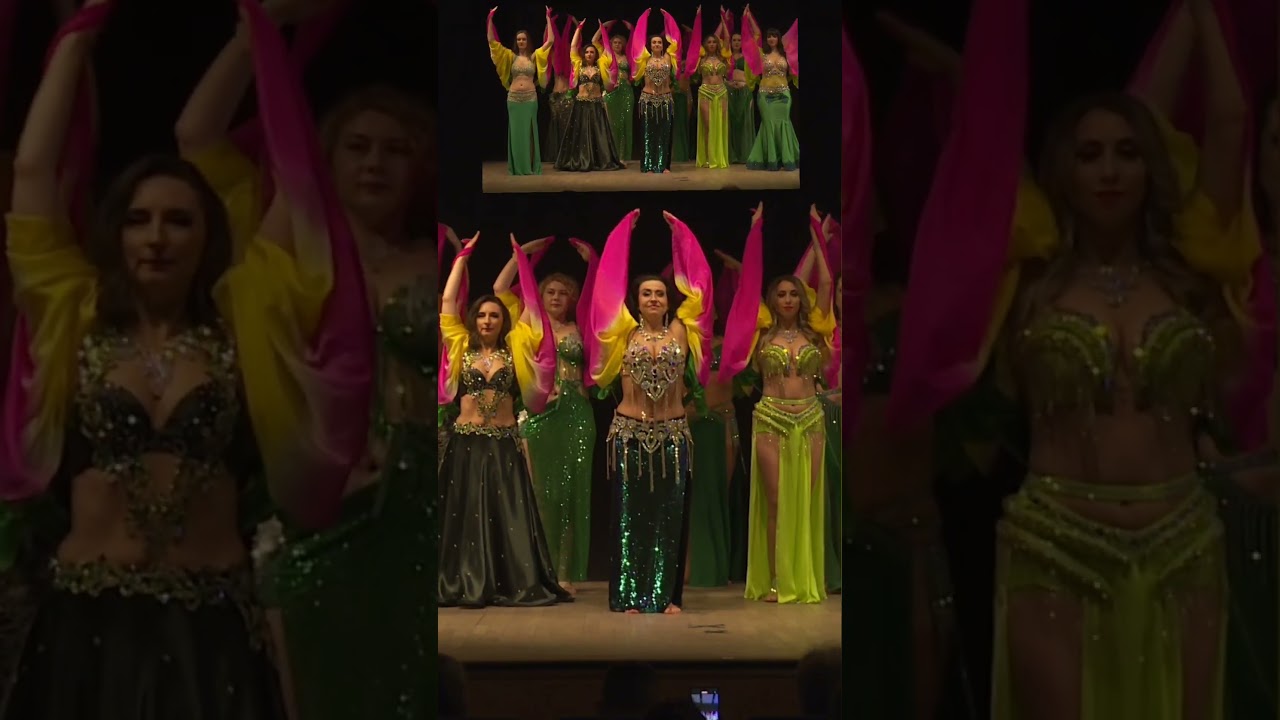 Fan Veils Experiance Project Final Dance with Rada , Camilia & students #fanveils #bellydance