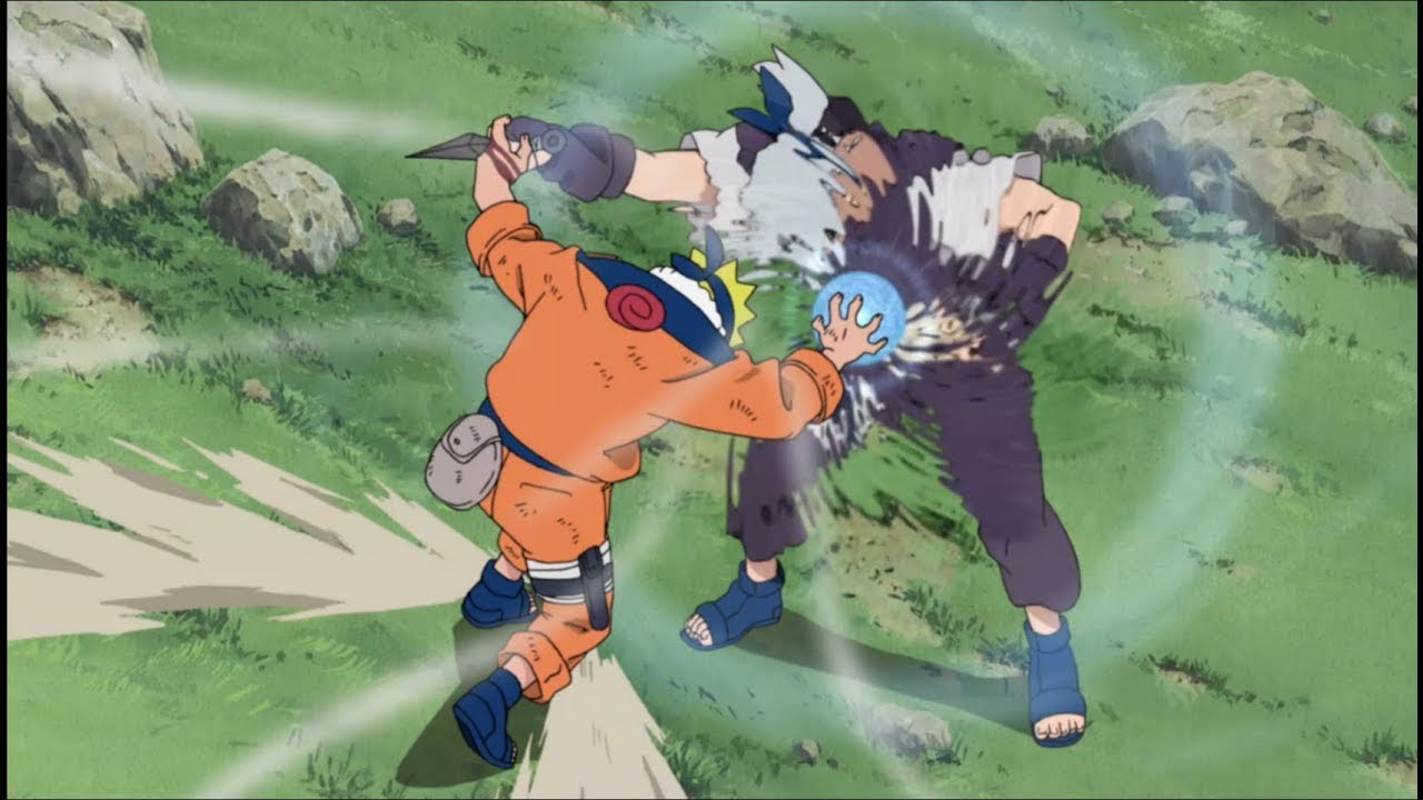 NARUTO FIRST RASENGAN / THE SANNIN FIGHT FULL ENGLISH DUB