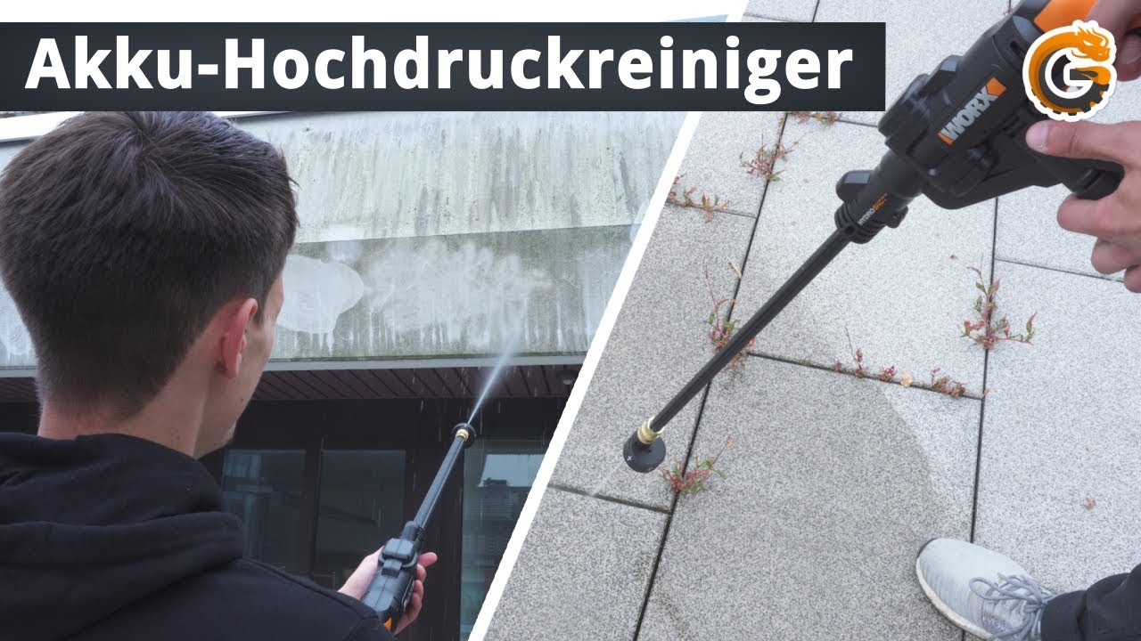 Akku-Hochdruckreiniger: Worx Hydroshot 20 V - Test