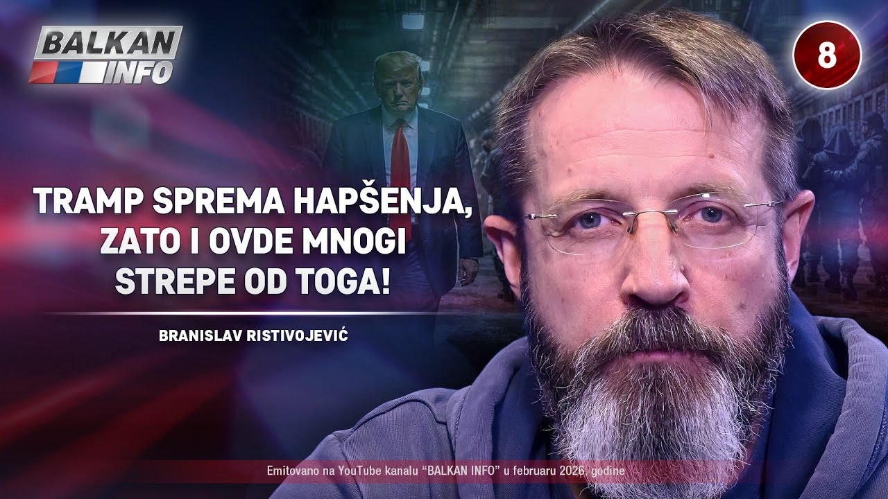 INTERVJU: Branislav Ristivojević – Tramp sprema hapšenja, zato i ovde mnogi strepe!(17.2.2026)