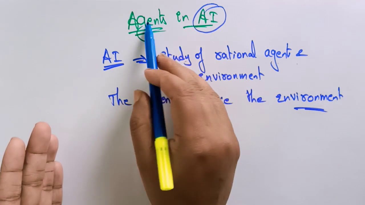 Agents in AI | Part-1/2 | AI | Artificial Intelligence | Lec - 04 | Bhanu Priya