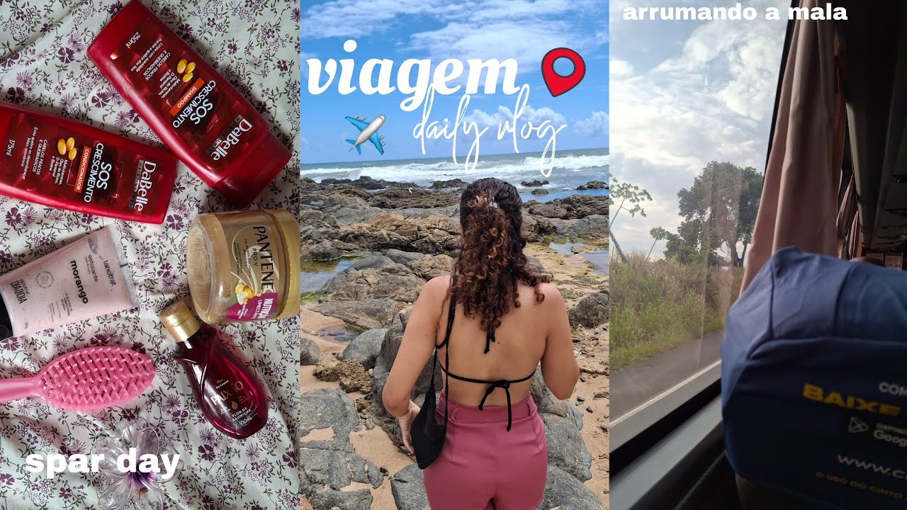 Daily Vlog- viagem+arrume-se comigo!✈️💕