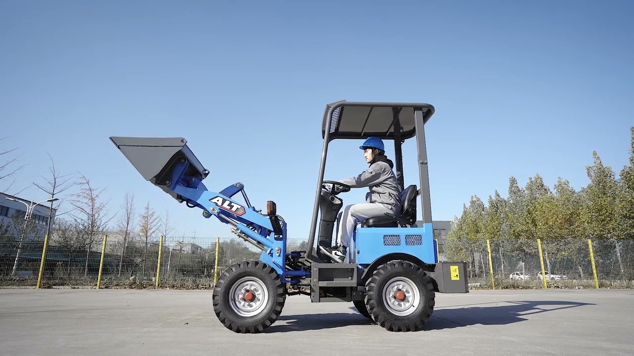 AOLITE 604 ELECTRIC MINI LOADER #wheelloader #chinesefactory #ecofriendly #miniloader