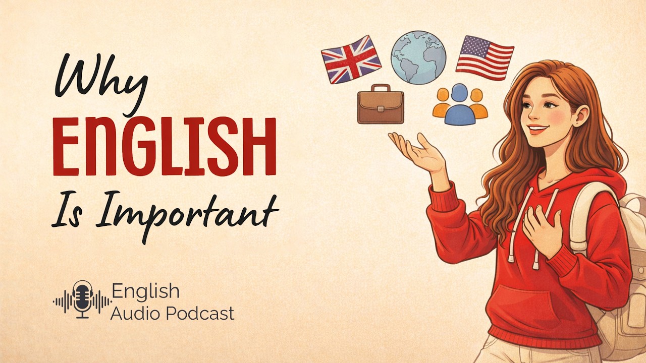 Why English Is Important | Learn English by Listening | Slow English | English Audio Podcast