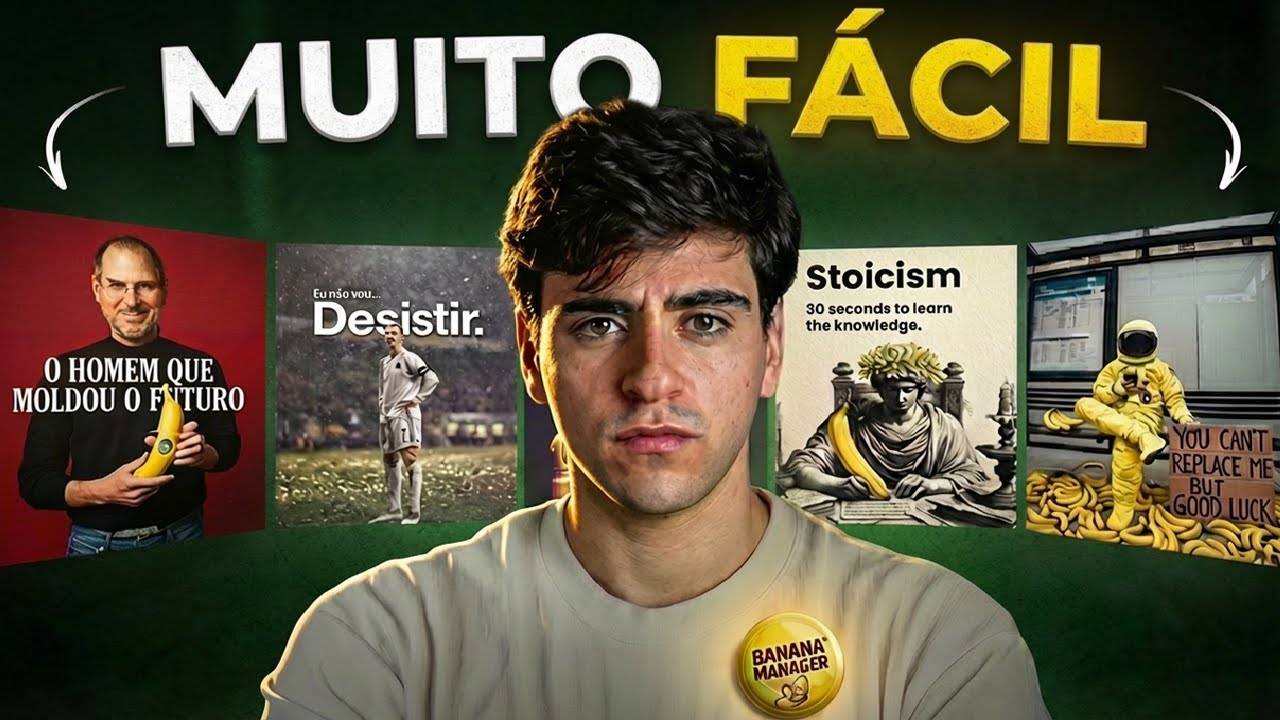 Nano Banana PRO mudou as redes sociais PARA SEMPRE