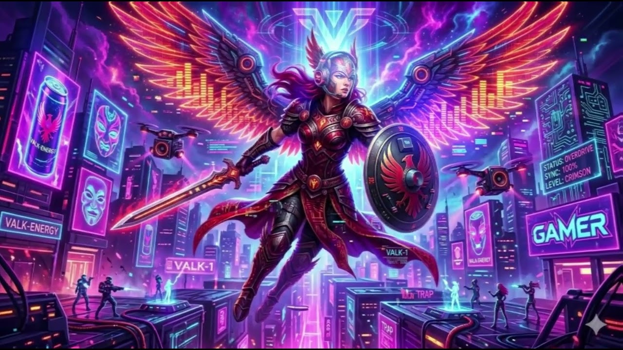 Crimson Valkyrie ⚔️ | Epic Anime Trap Beat for Gaming (Boss Fight Epic Anime Trap Beat for Gaming