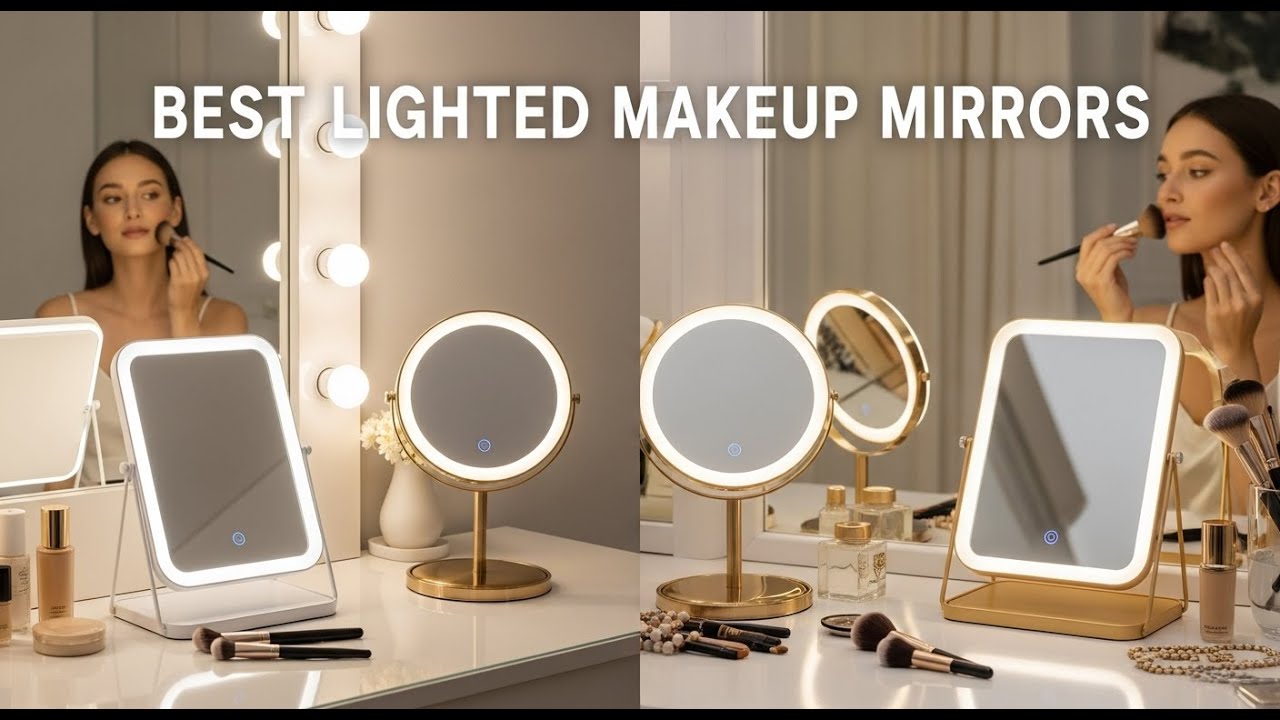 TOP 5 Best Lighted Makeup Mirrors 2025
