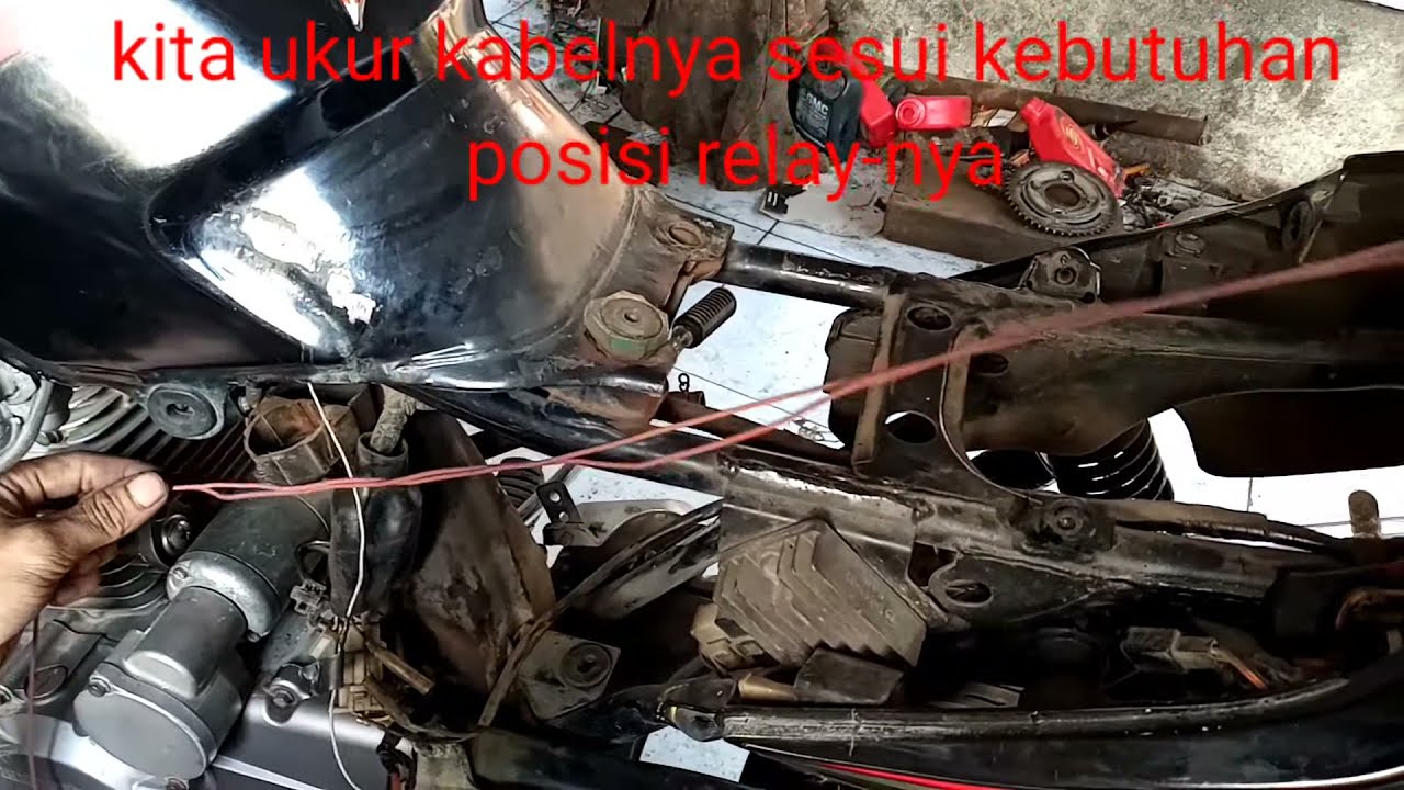 Tutorial membuka filter dan memindahkan tempat aki megapro