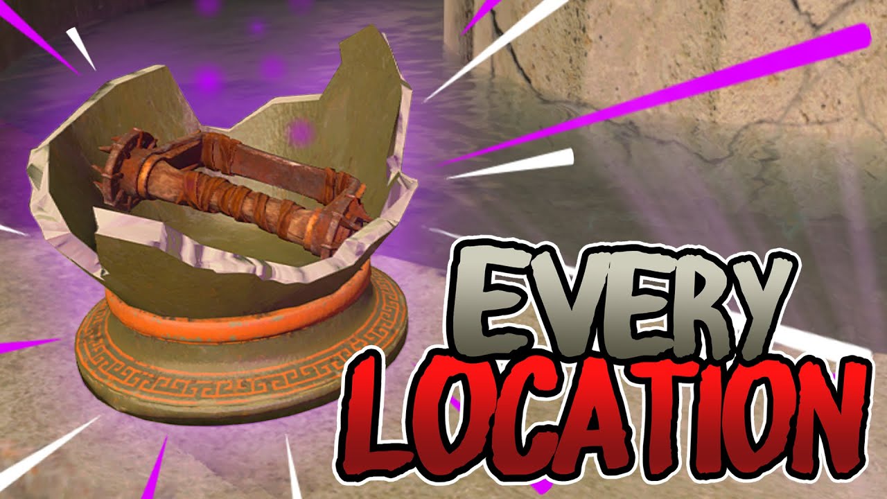 Ancient Evil - ALL 20 DORMANT HAND LOCATIONS (BO4 Zombies Every Location Guide)