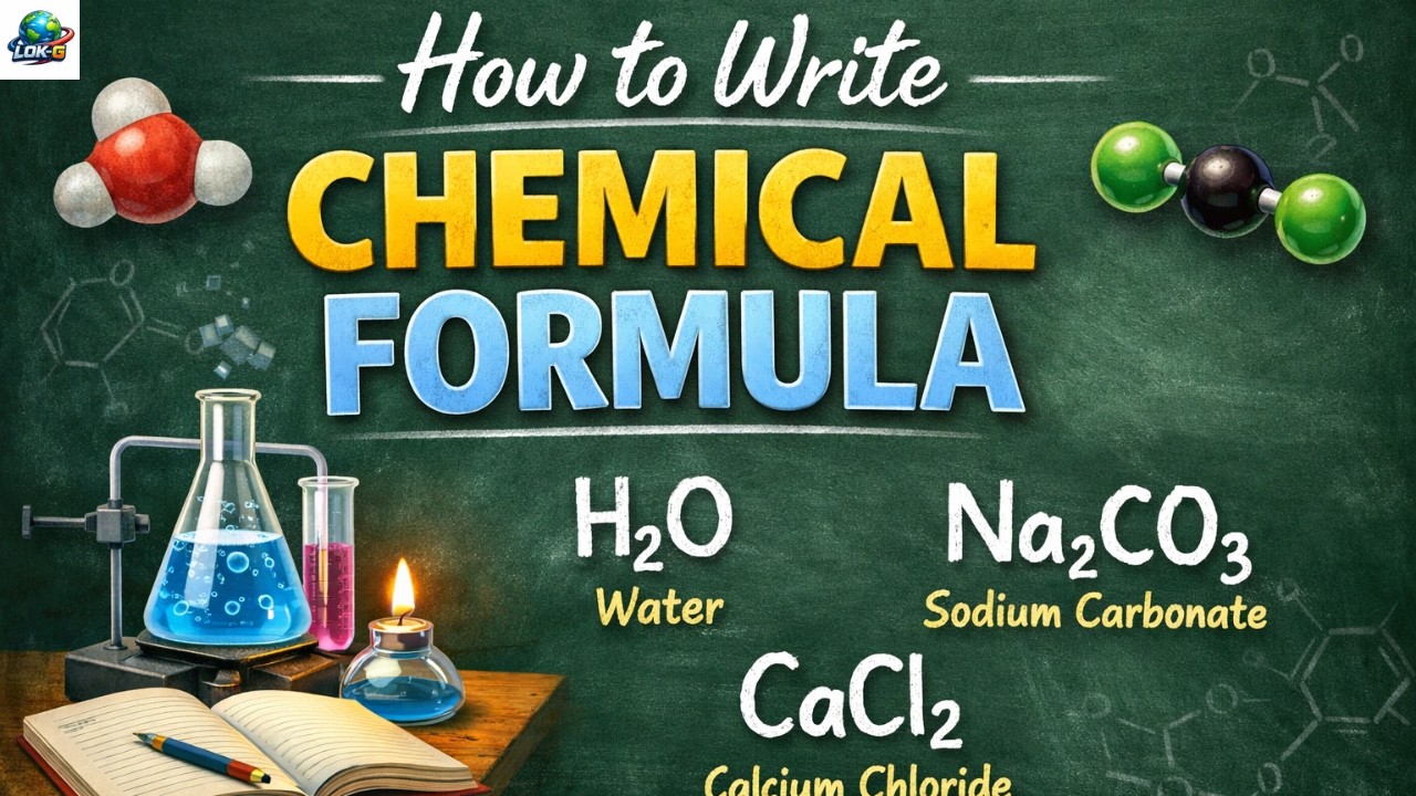 How To Write Chemical Formula | S.M.Desai | Lok G