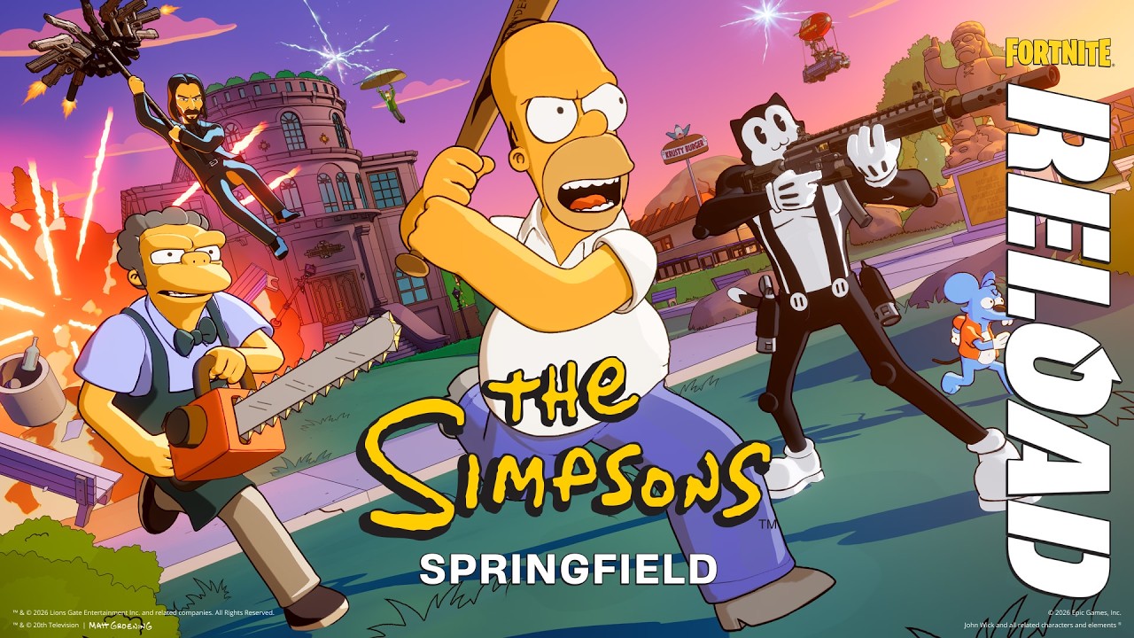 The Simpsons x Fortnite Reload | Trailer