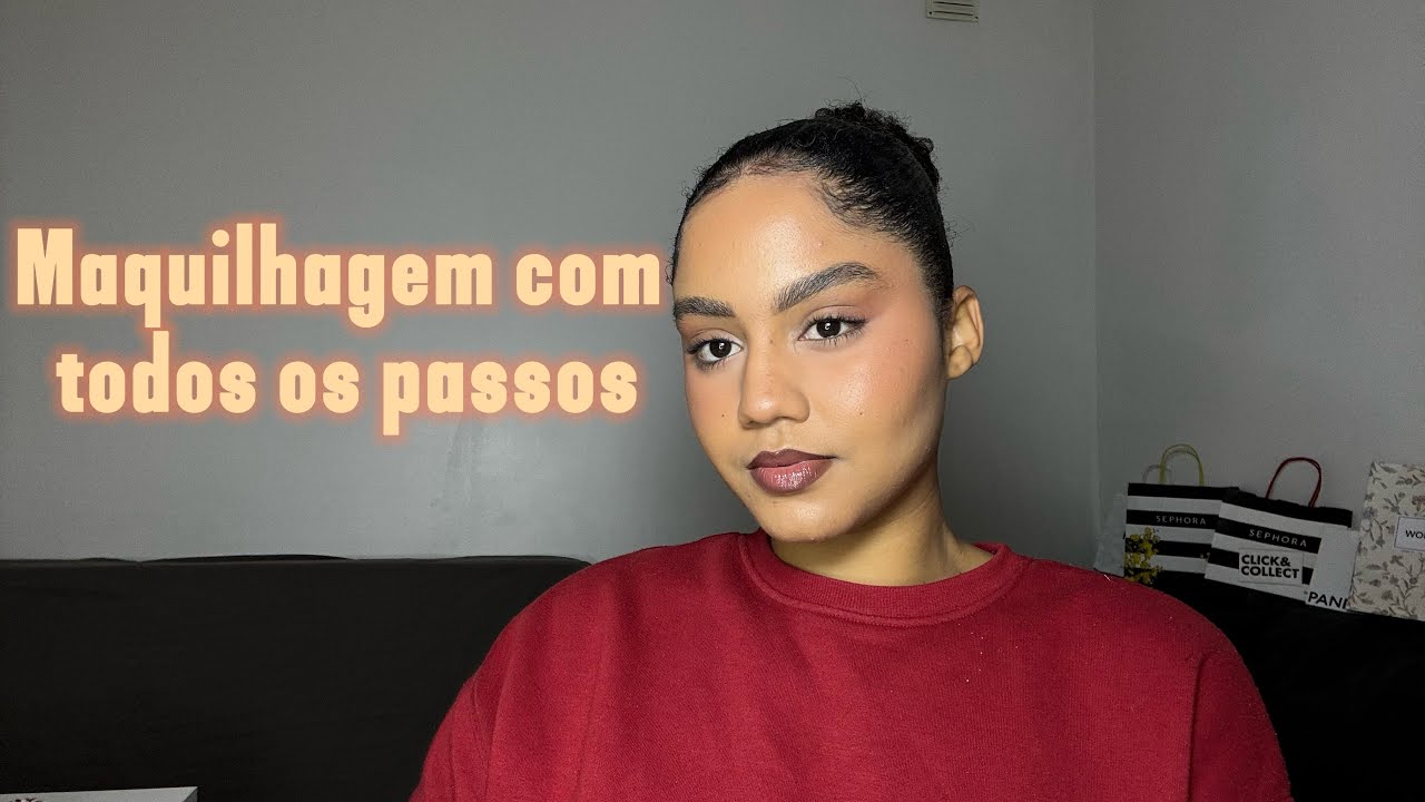 Maquilhagem com todos os passos || tutorial|| iniciantes 