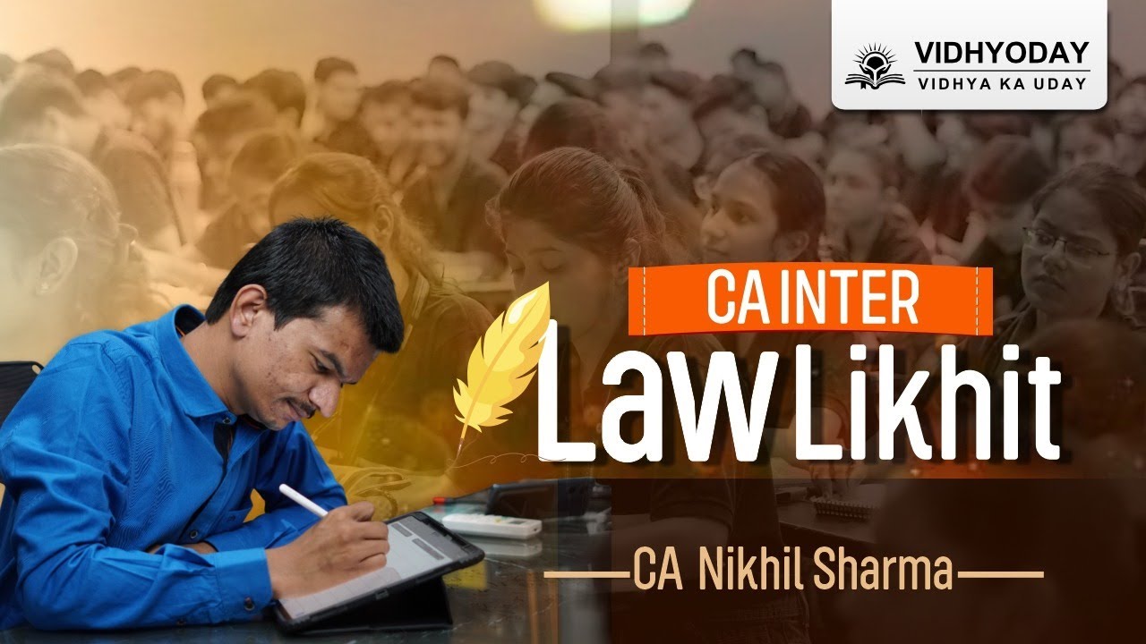 Prakhar Batch S26 I IOS I Law Likhit I CA Nikhil Sharma