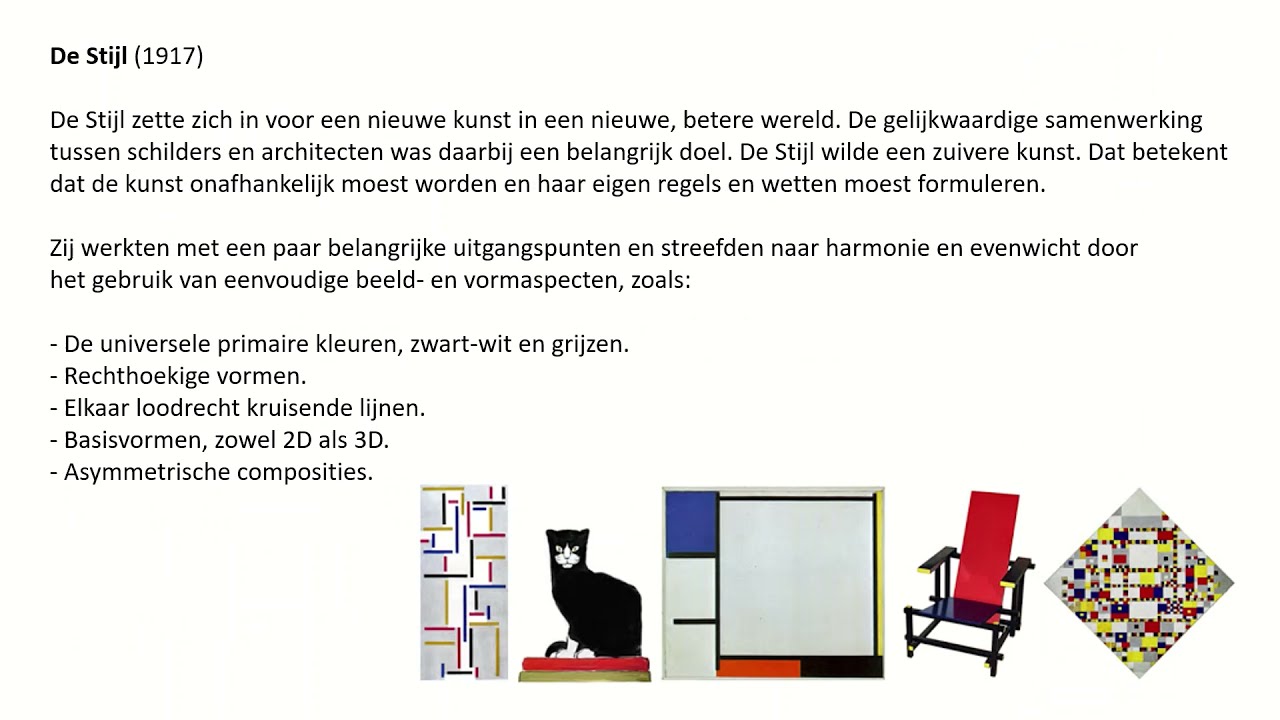 2. Kunststromingen van het moderne (KuA Cultuur van het moderne havo/vwo)