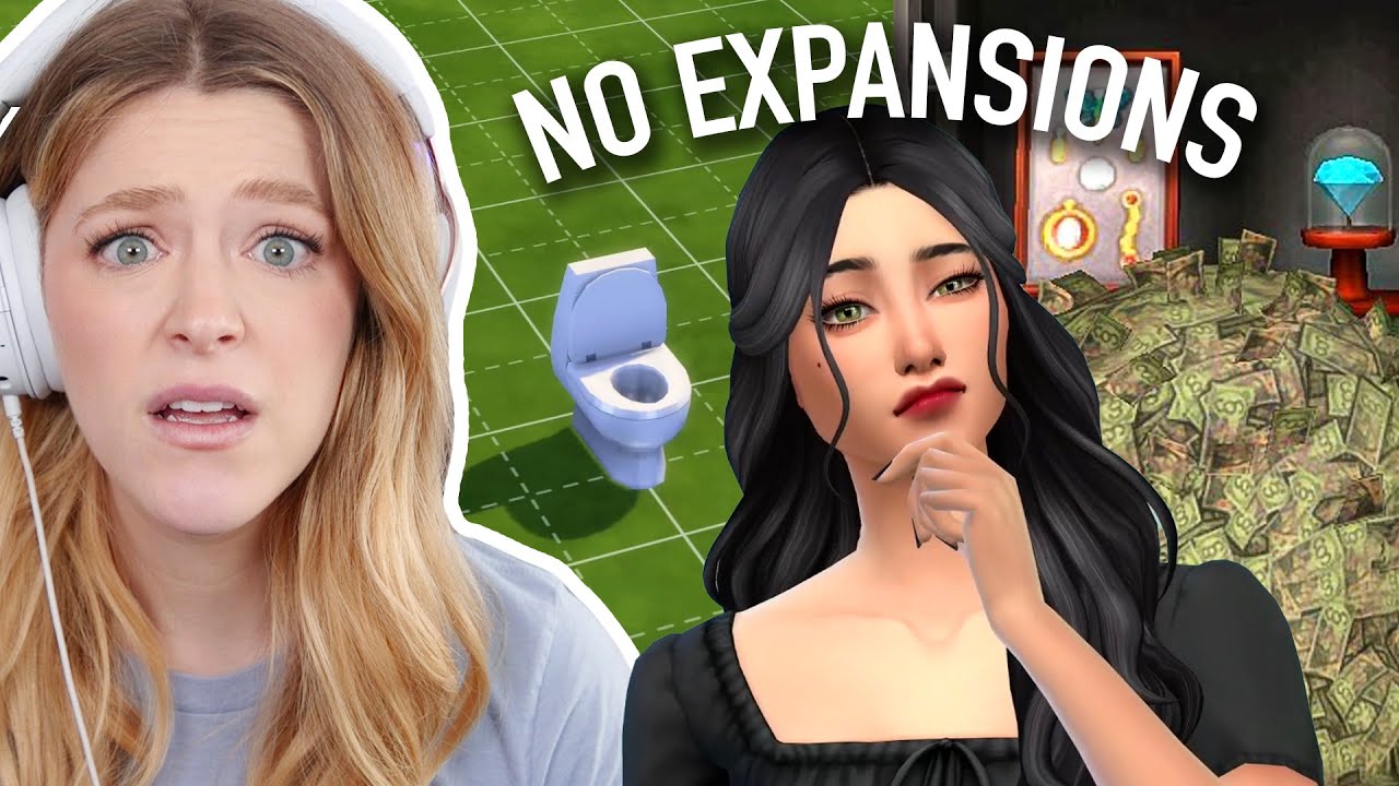 Can You Make $1,000,000 with NO EXPANSIONS In The Sims?
