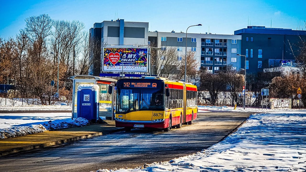 [#50] 512 ➡️ Gilarska 🚍Solaris Urbino 18 III #8879 - MZA Warszawa sp. z.o.o.