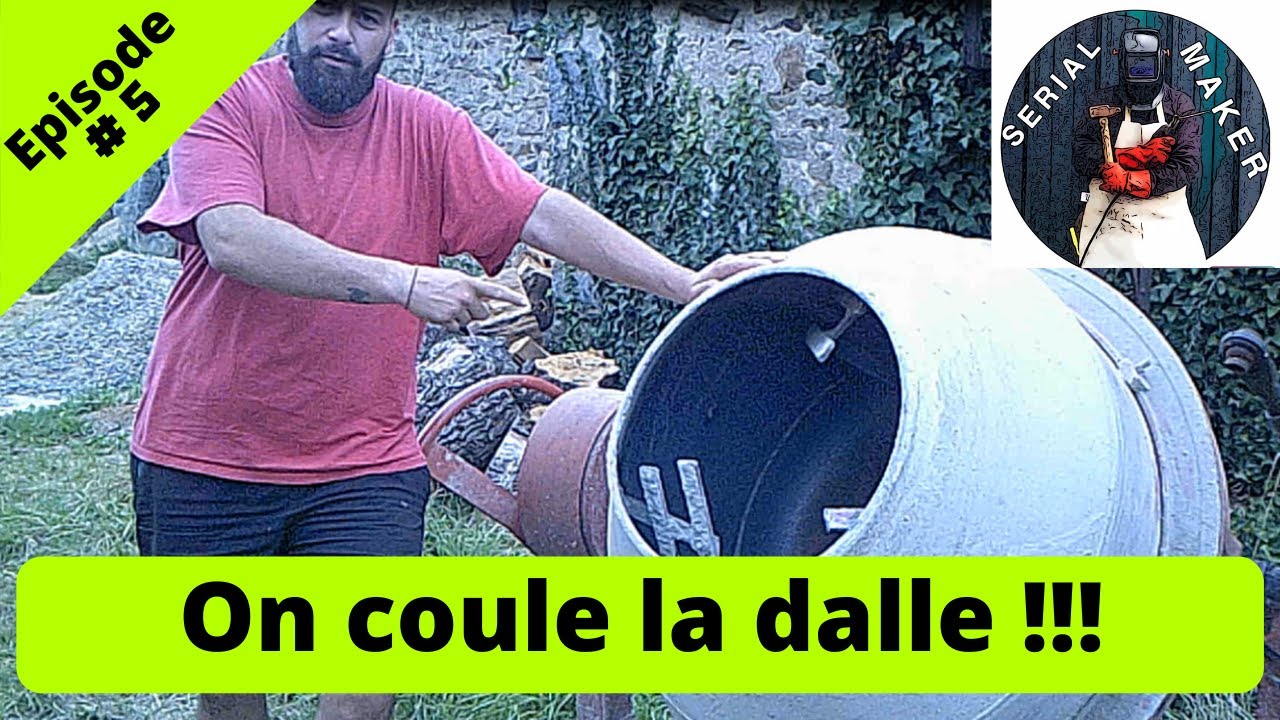 Je rénove une maison pour mon père : Episode 5 : la dalle. #renovation #renovationmaison