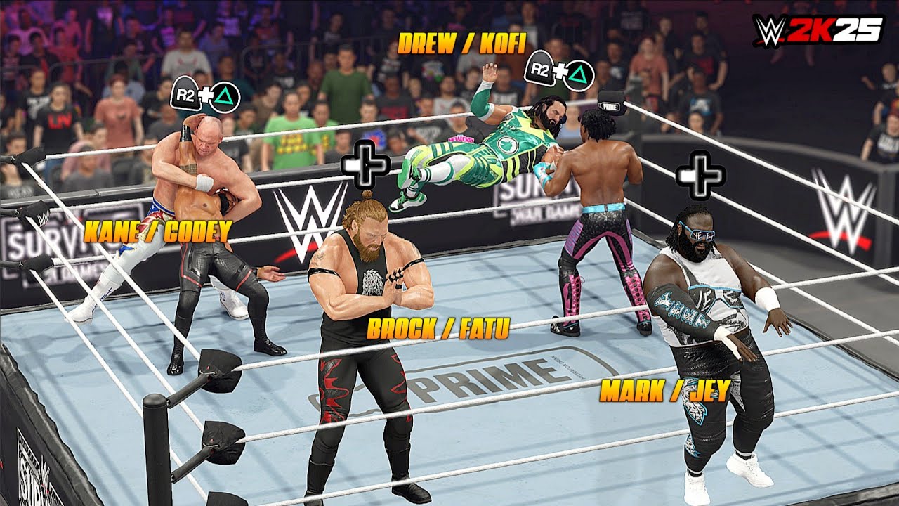 WWE 2K25 – Неправильные рестлеры используют финишеры, костюмы и насмешки (Уморительно)