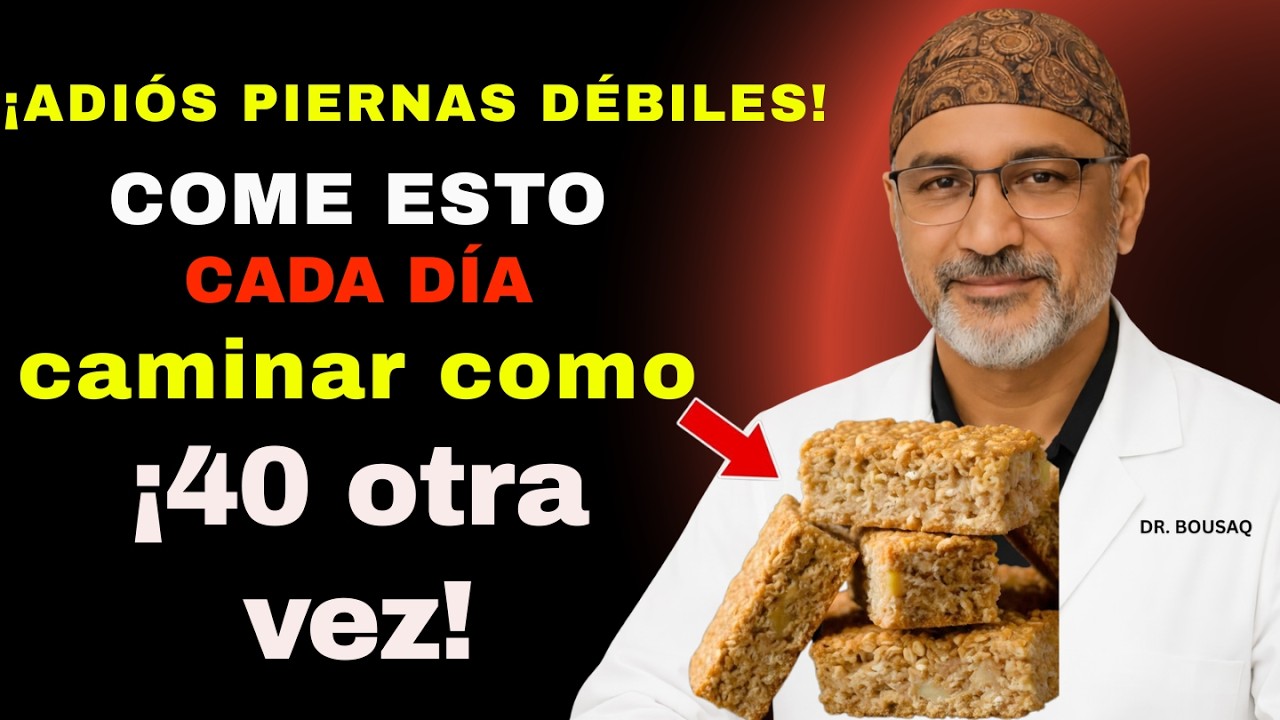 ¿Piernas fuertes incluso a los 90? Come esto cada día