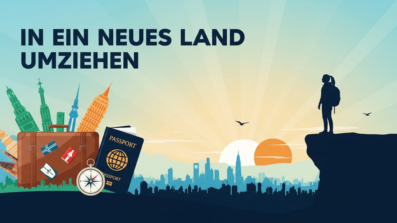 In ein neues Land umziehen 🌍 | Deutsch B2 Sprechen Teil 1 | Vortrag halten Prüfungsvorbereitung