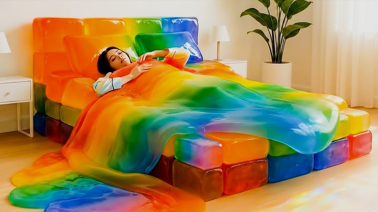 Which Crazy Bed Is the Most Satisfying? 🛌🤯 | AI ASMR