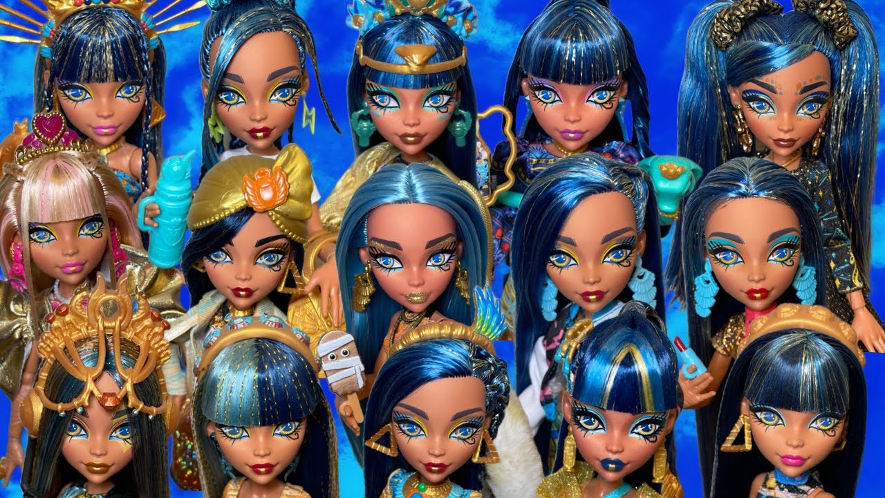 Ranking ALL My Monster High G3 Cleo De Nile Dolls!