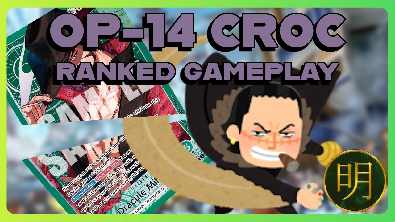 HEROINE BATTLE TOP PICKS!! |  OP14 CROC RANKED GAMEPLAY