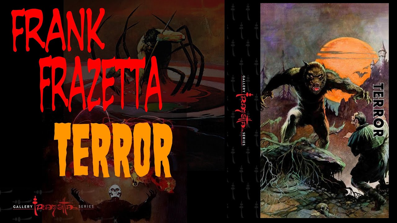 FRAZETTA - GALLERY SERIES - COLLECTION 1 - TERROR (Unboxing and flip through)