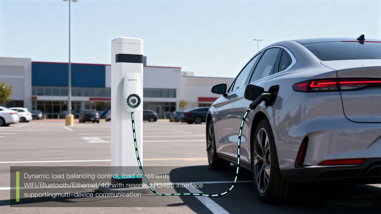 HANCHU EV Charger | 7kW / 11kW / 22kW AC Smart EV Charging Solution