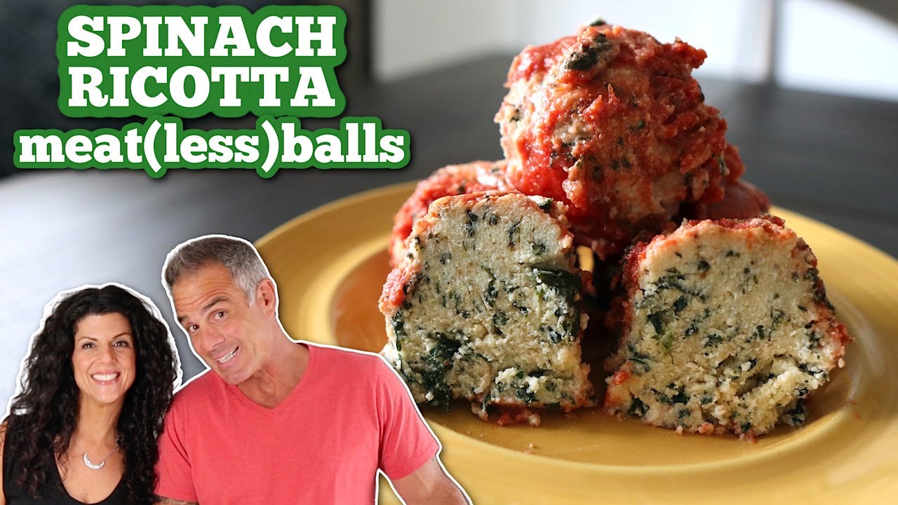 Spinach Ricotta Meatballs (meatless) | Italian Dish