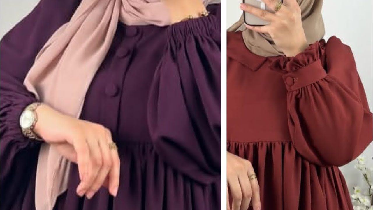 الجزء التاني:خياطة عباية بالقطعة فالصدر والبلي بلا فالامام  معلومات مهمة جدا للمبتدءات
