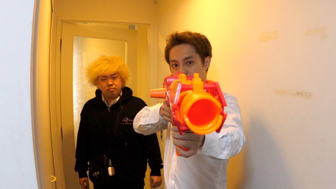 おもしろい銃が家から出てきた