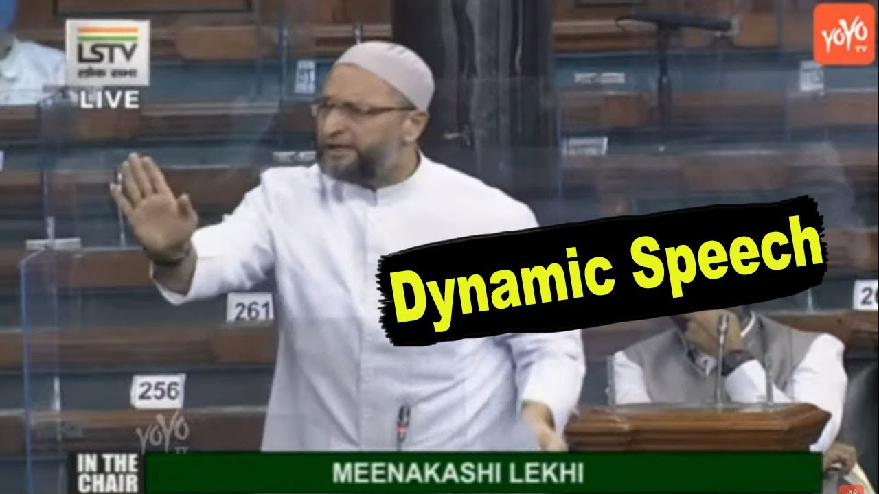 AIMIM Asaduddin Owaisi Dynamic Speech  In Parliament | Lok Sabha 2021 | YOYO Kannada News