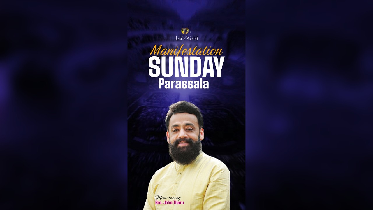 🔴 LIVE SUNDAY PARASSALA | TAMIL | 22/02/2026 | Shorts | Apostle John Tharu | Jesus World