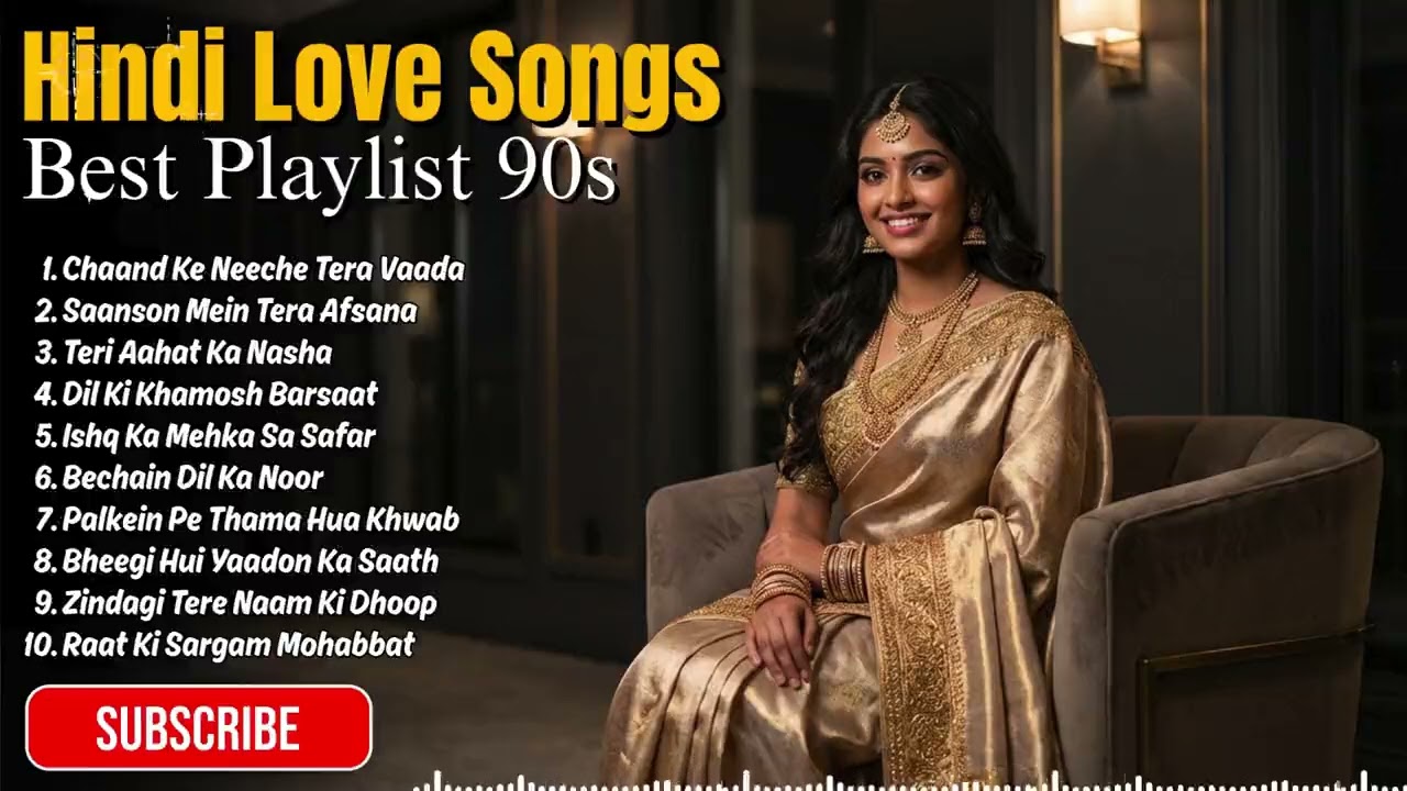 Superhit Love Songs 90s Hindi 🔥 Most Popular Romantic Tracks